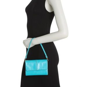 Hobo convertible crossbody in Aqua